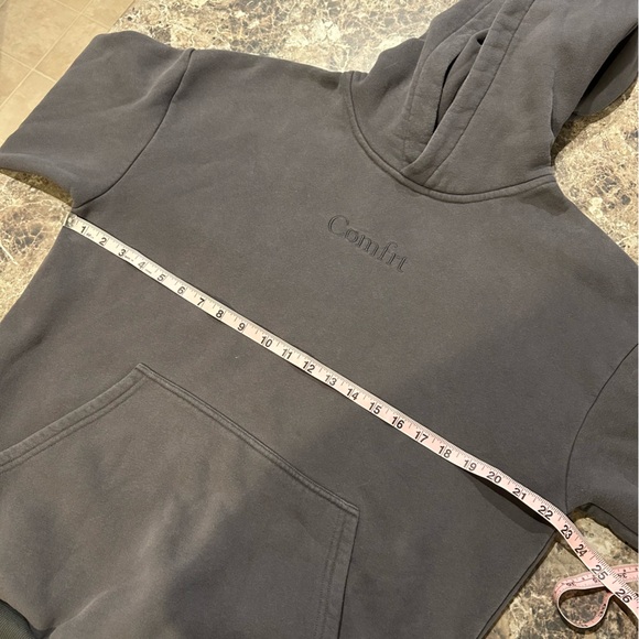 Comfrt Gray Hoodie Sweatshirt Medium - Picture 6 of 7